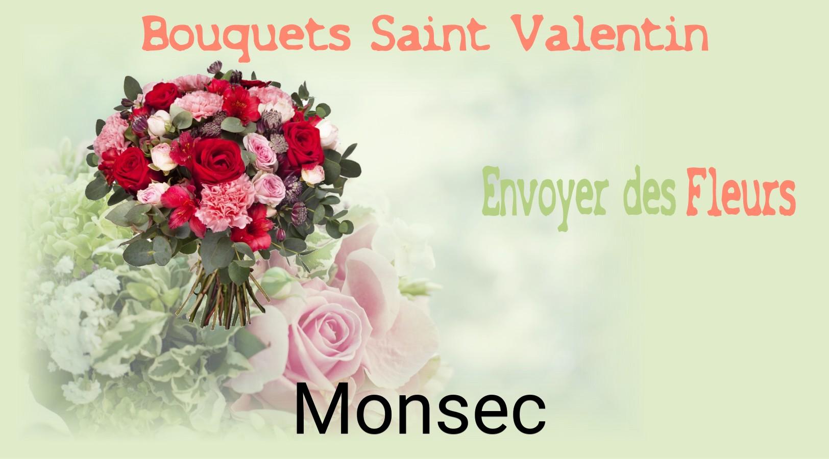 Roses de Saint-Valentin livrées à Monsec